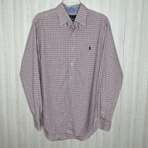 🆕 RALPH LAUREN Button Down Shirt Size M - Picture 2 of 4
